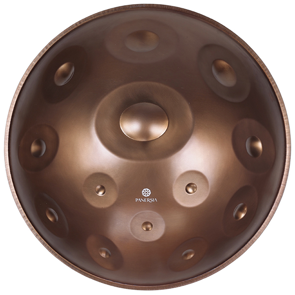 Stainless Steel Handpan Mutant Series - E Amara - 20 Notes — view 2